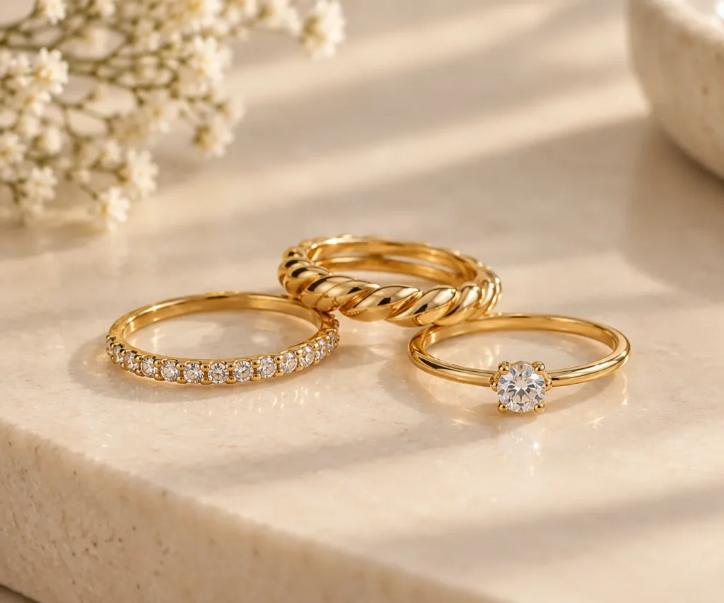 ELEGANT GOLDEN RING
