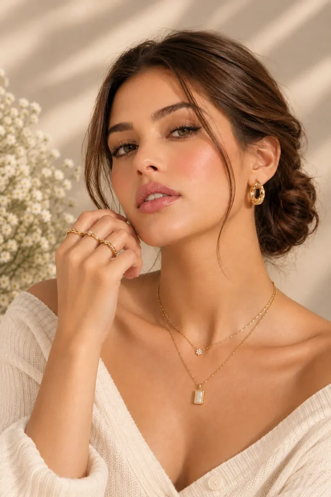 WOMEN WEARING JEWELRY