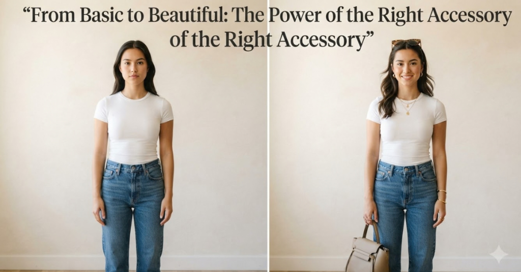 how accessories elevate an outfit